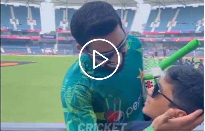 [Watch] Mohammad Rizwan Greets A Child Near Boundary During World Cup 2023 Training